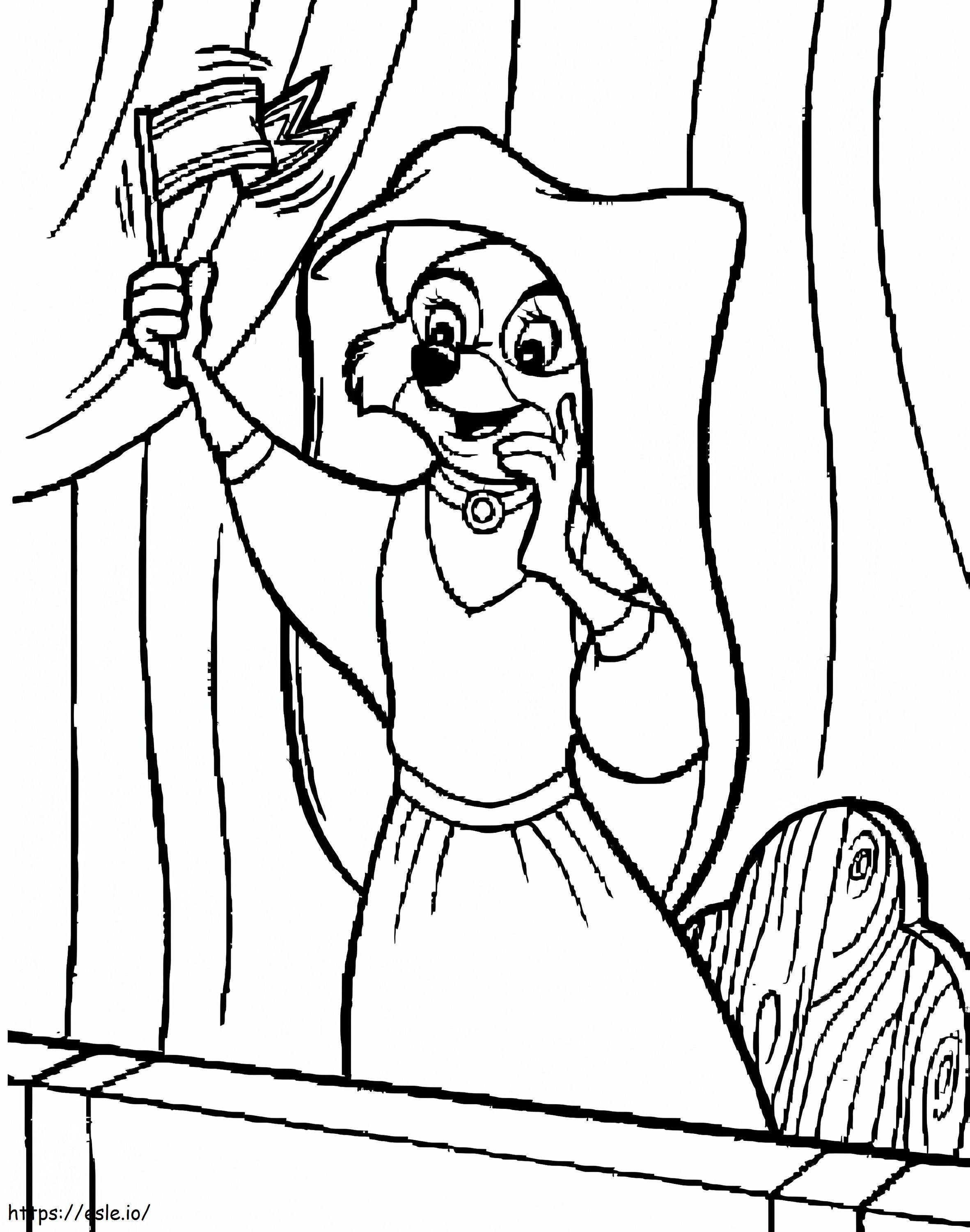 Beautiful Marianne 2 coloring page
