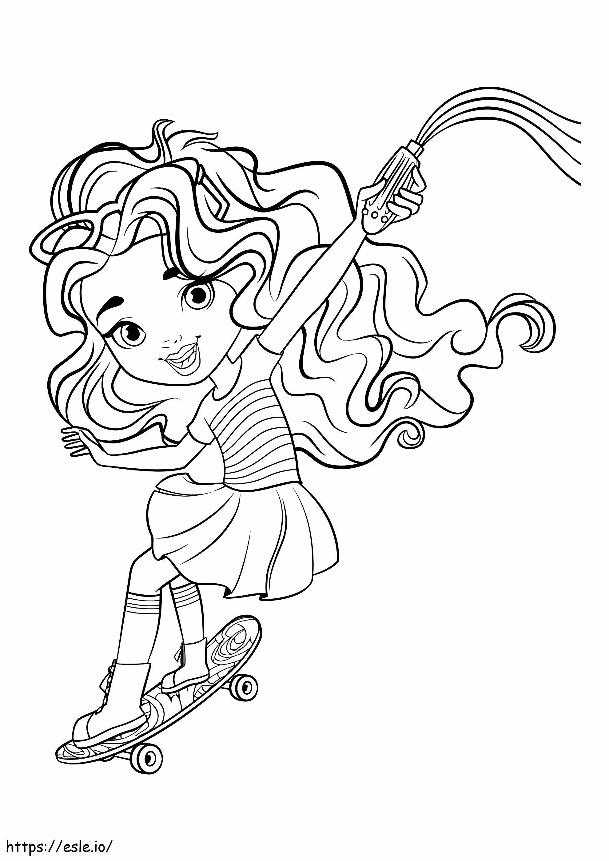 Happy Rox Sunny Day coloring page