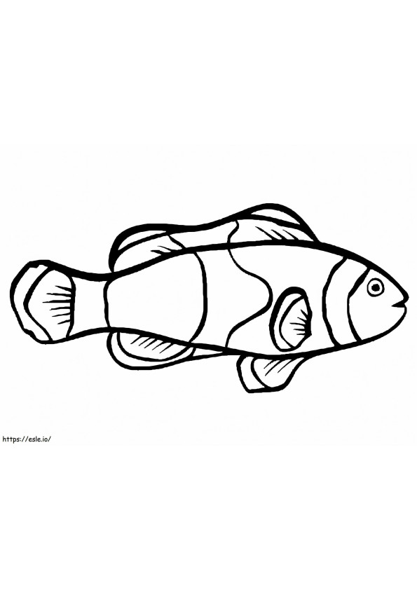 Good Fish coloring page
