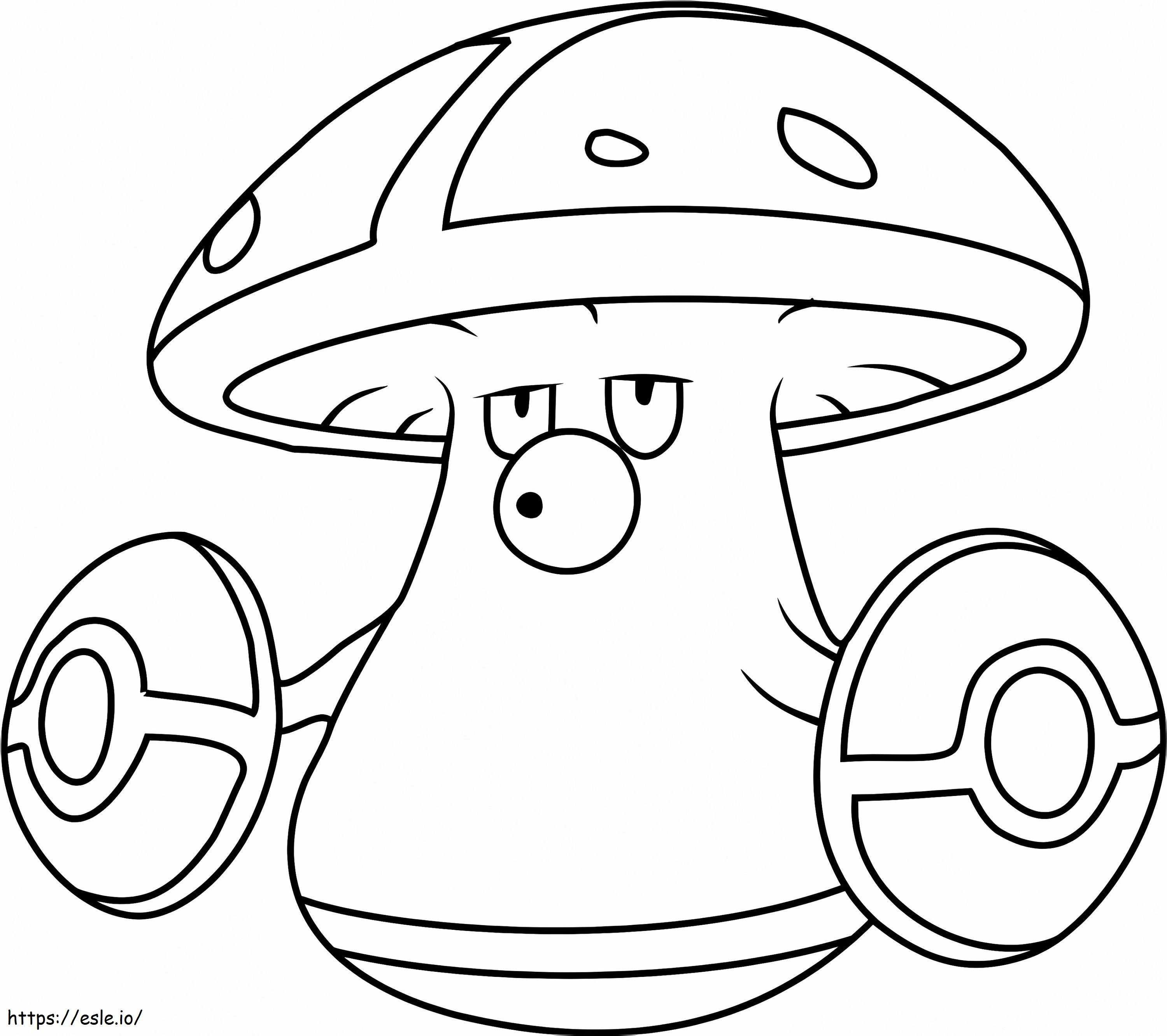 Amoonguss Gen 5 Pokemon coloring page