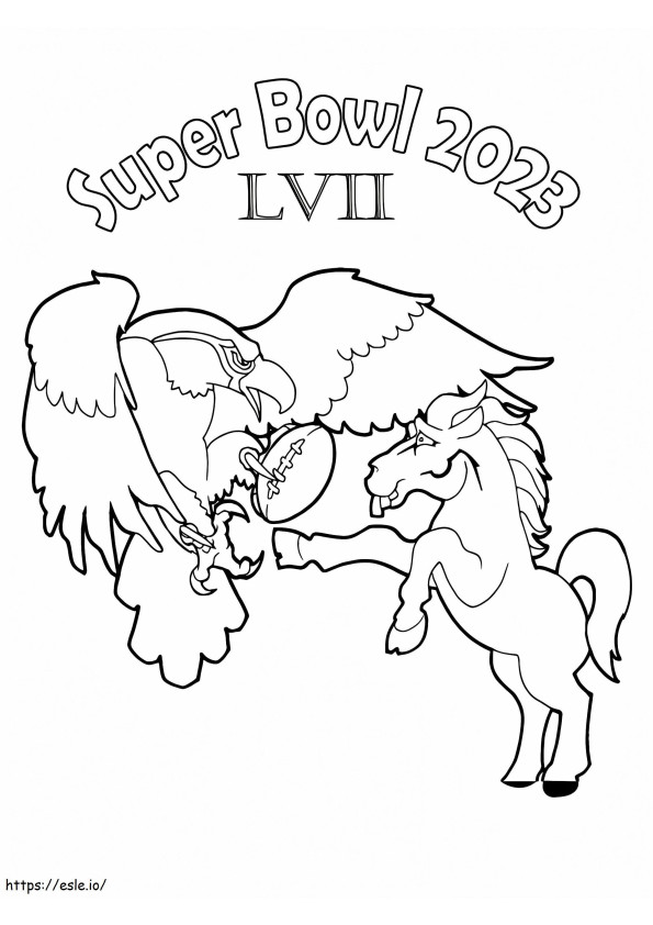 Super Bowl 2023 Coloring Page 14