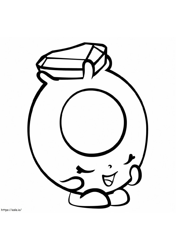 Ring A Rosie Shopkins coloring page