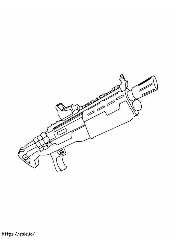 Coloriage Arme normale à imprimer dessin