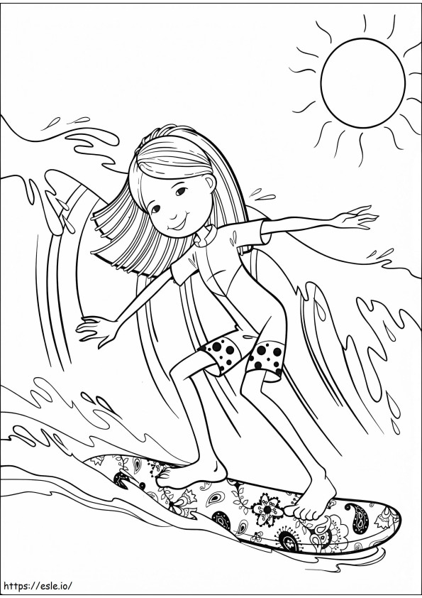 Groovy Girls 8 coloring page