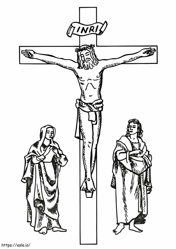 Good Friday 7 coloring page