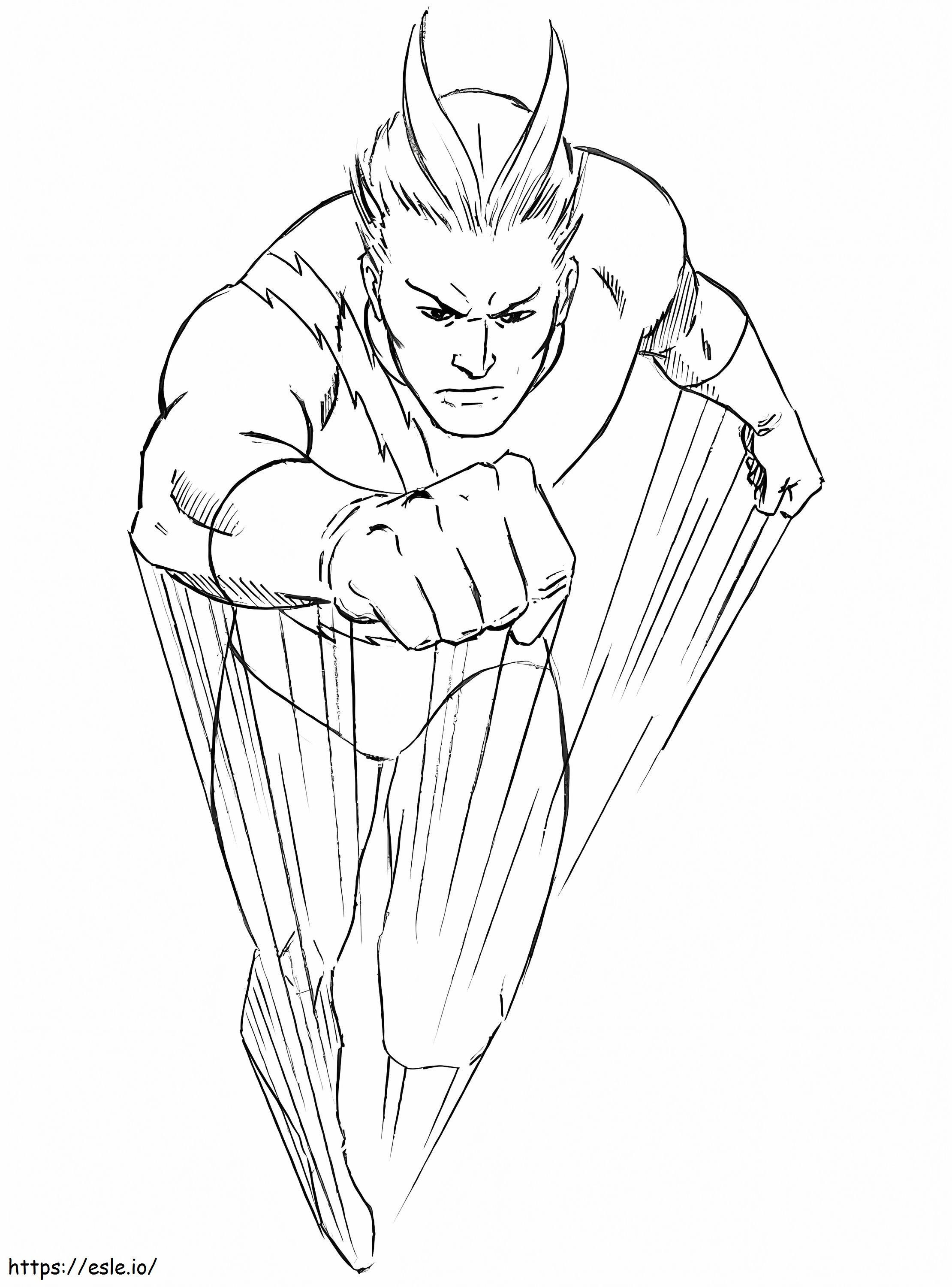 Cool Quicksilver coloring page