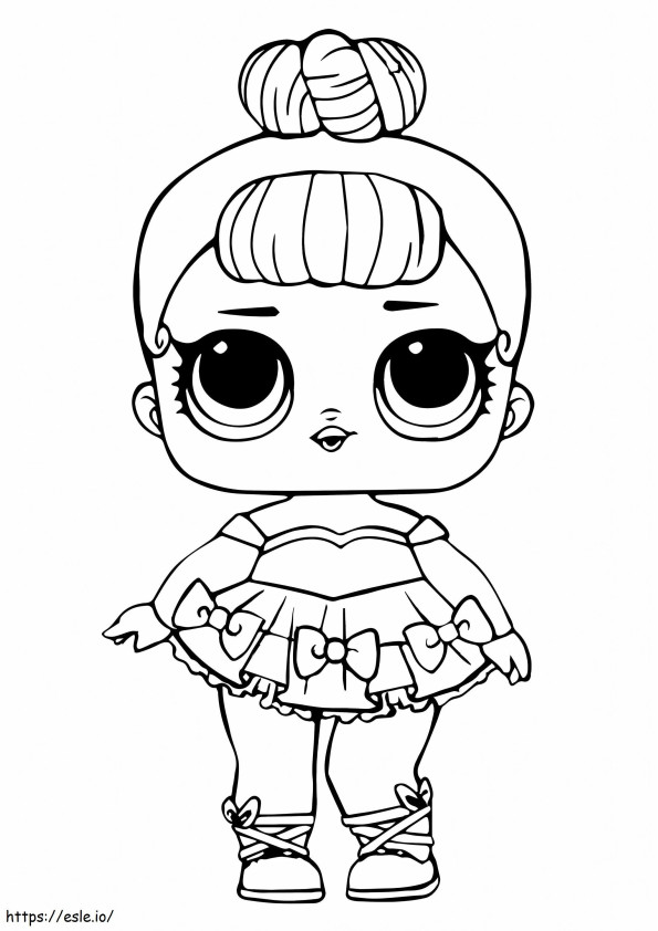 1572656576 Lol Doll Miss Baby Glitter coloring page