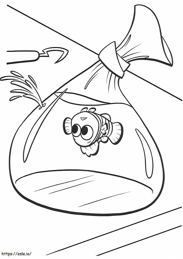 1535531056 Nemo In Bag A4 coloring page