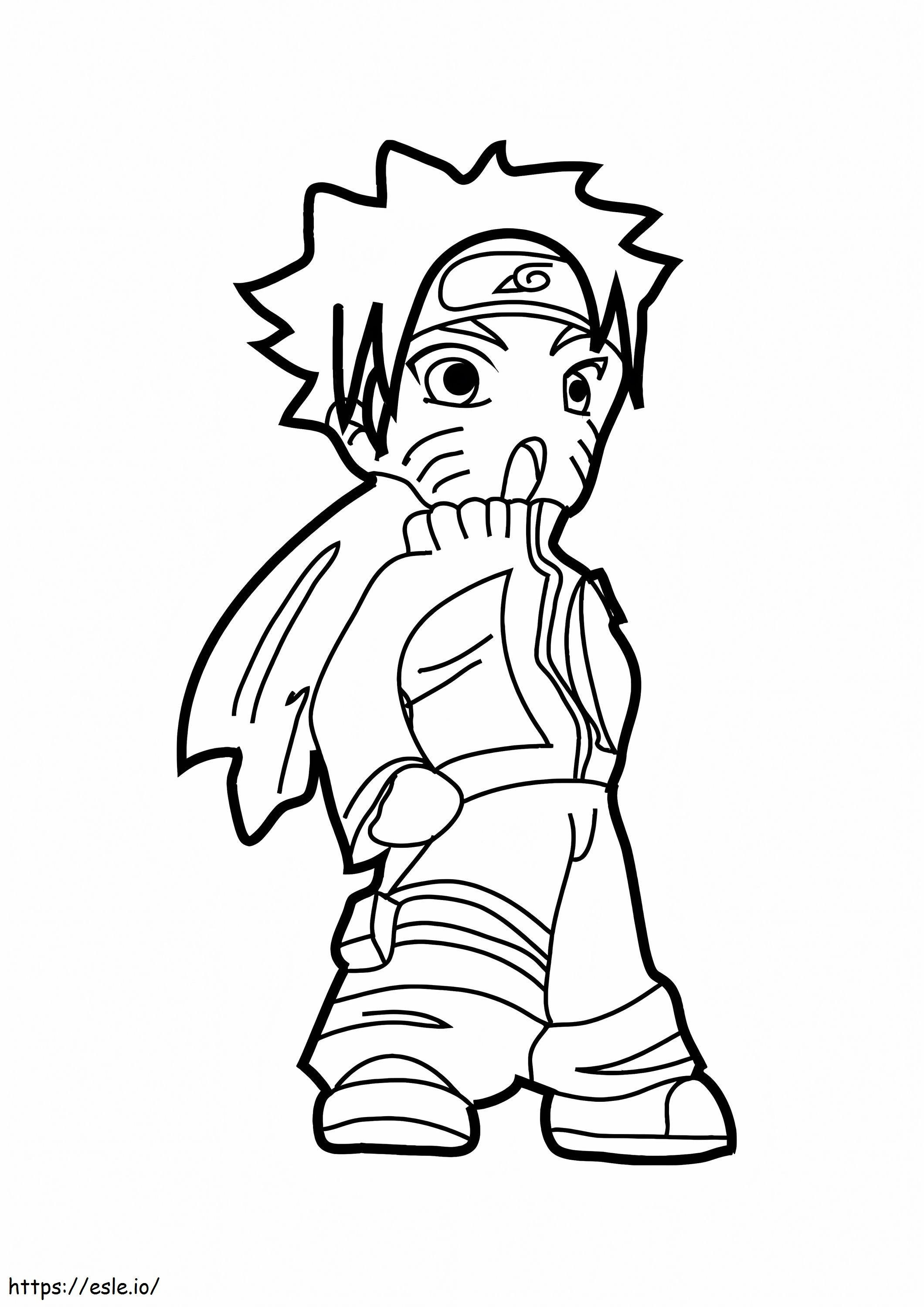 Naruto Mignon coloring page
