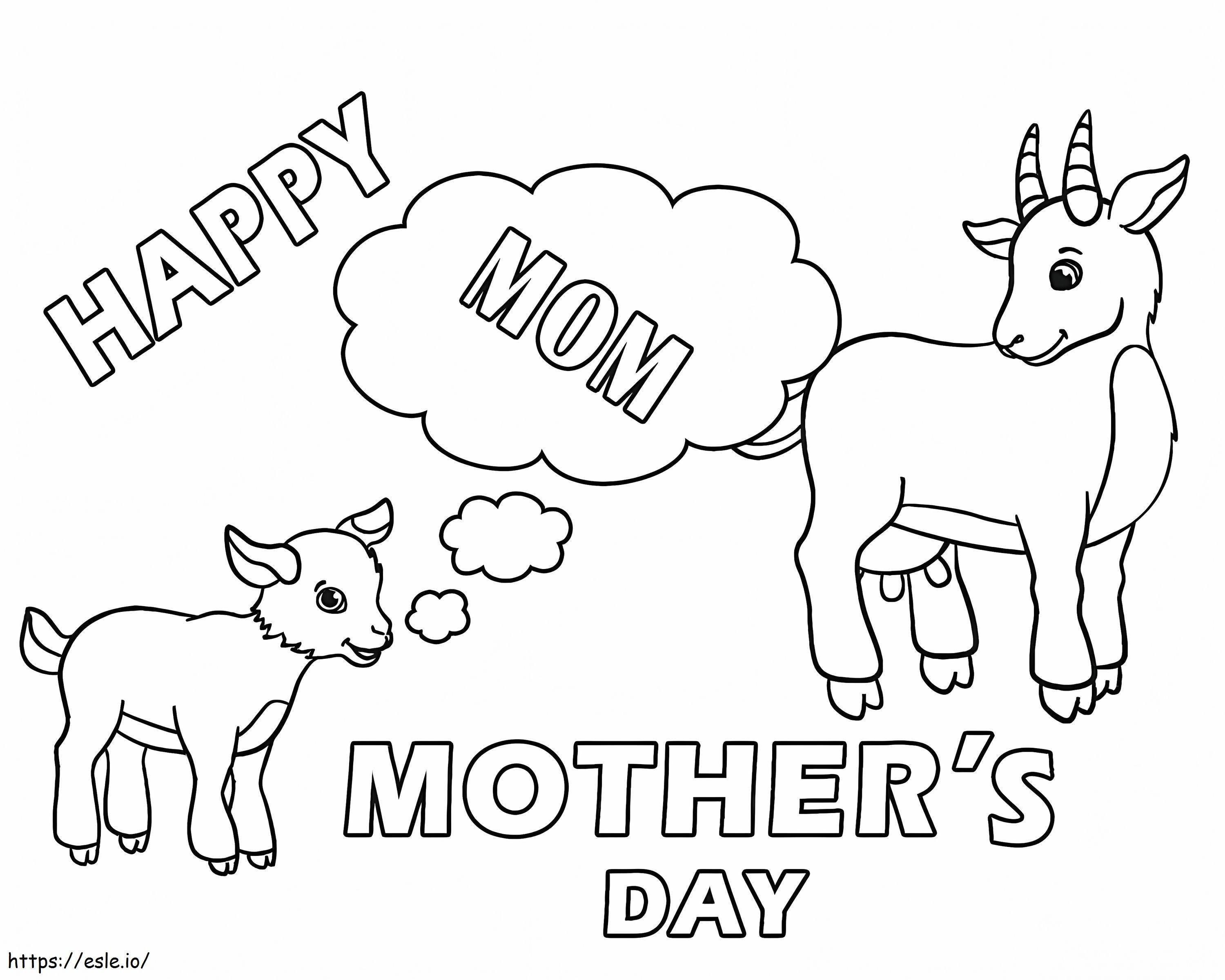 Happy Mothers Day 23 coloring page
