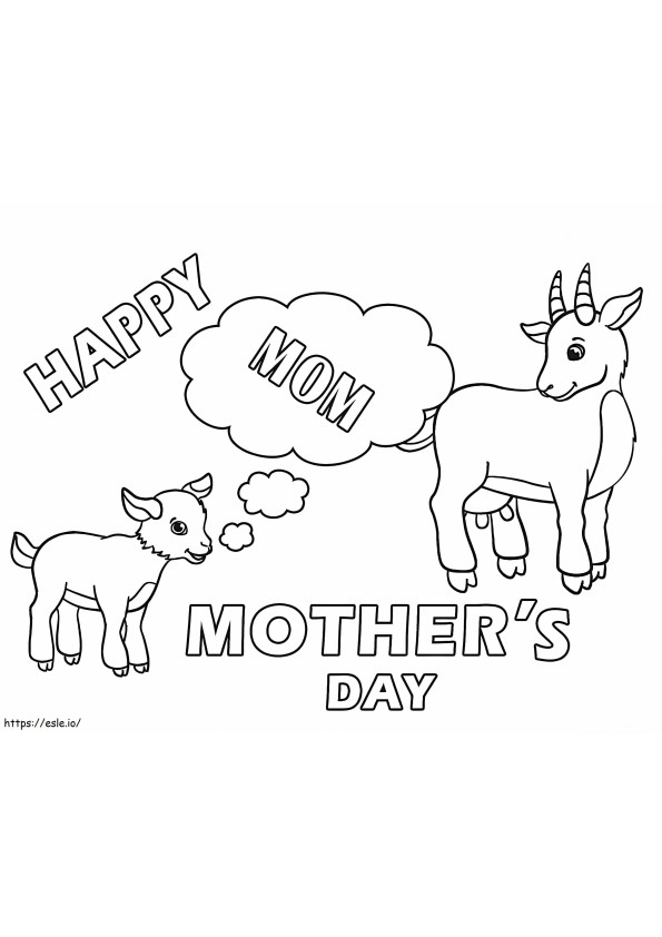 Feliz Dia das Mães 23 para colorir