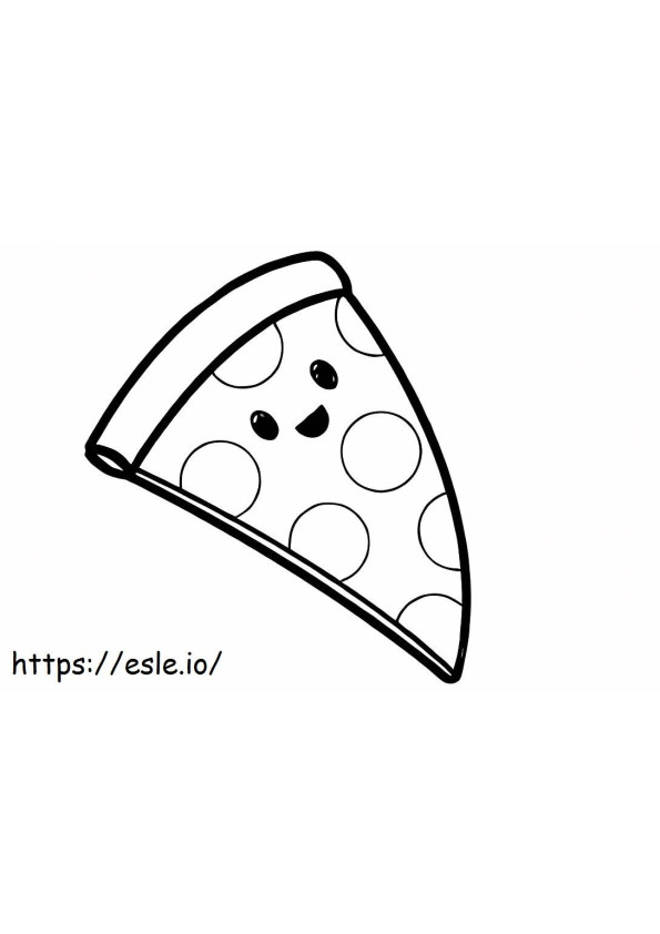 Pizza Lindo coloring page