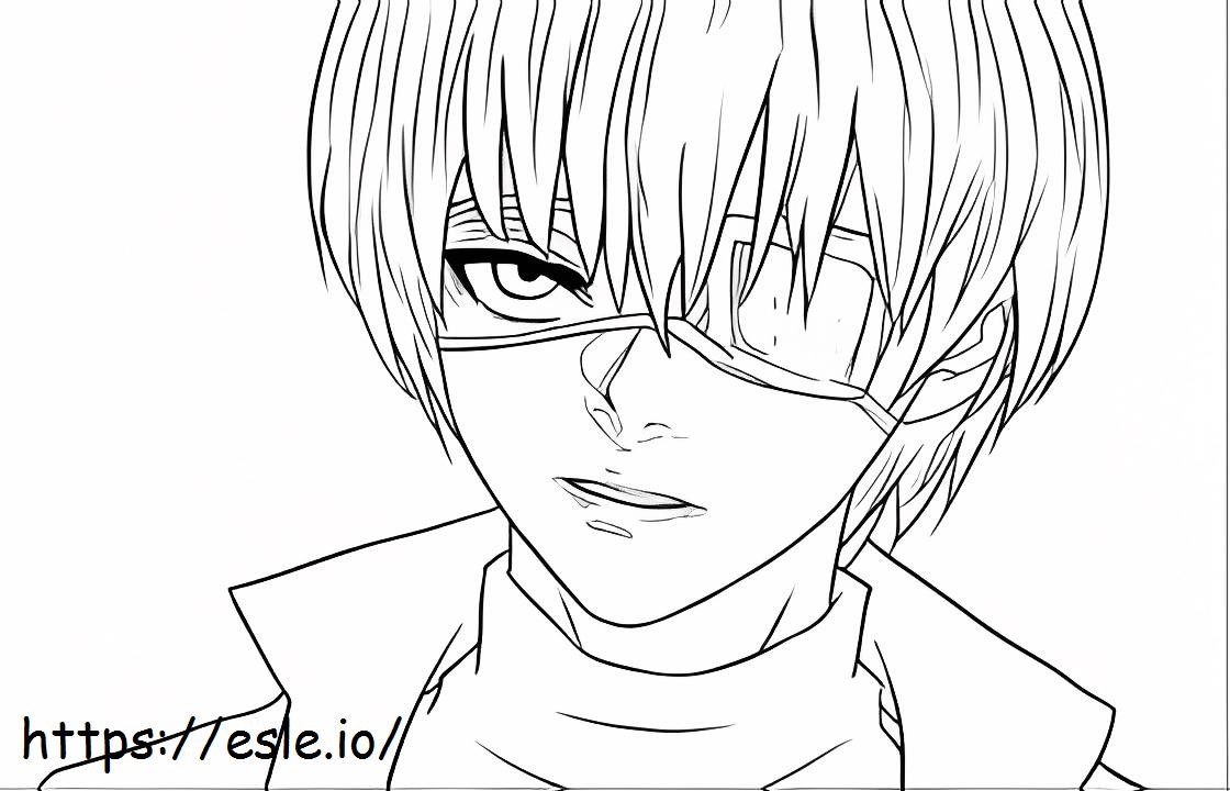 Haise Sasaki coloring page