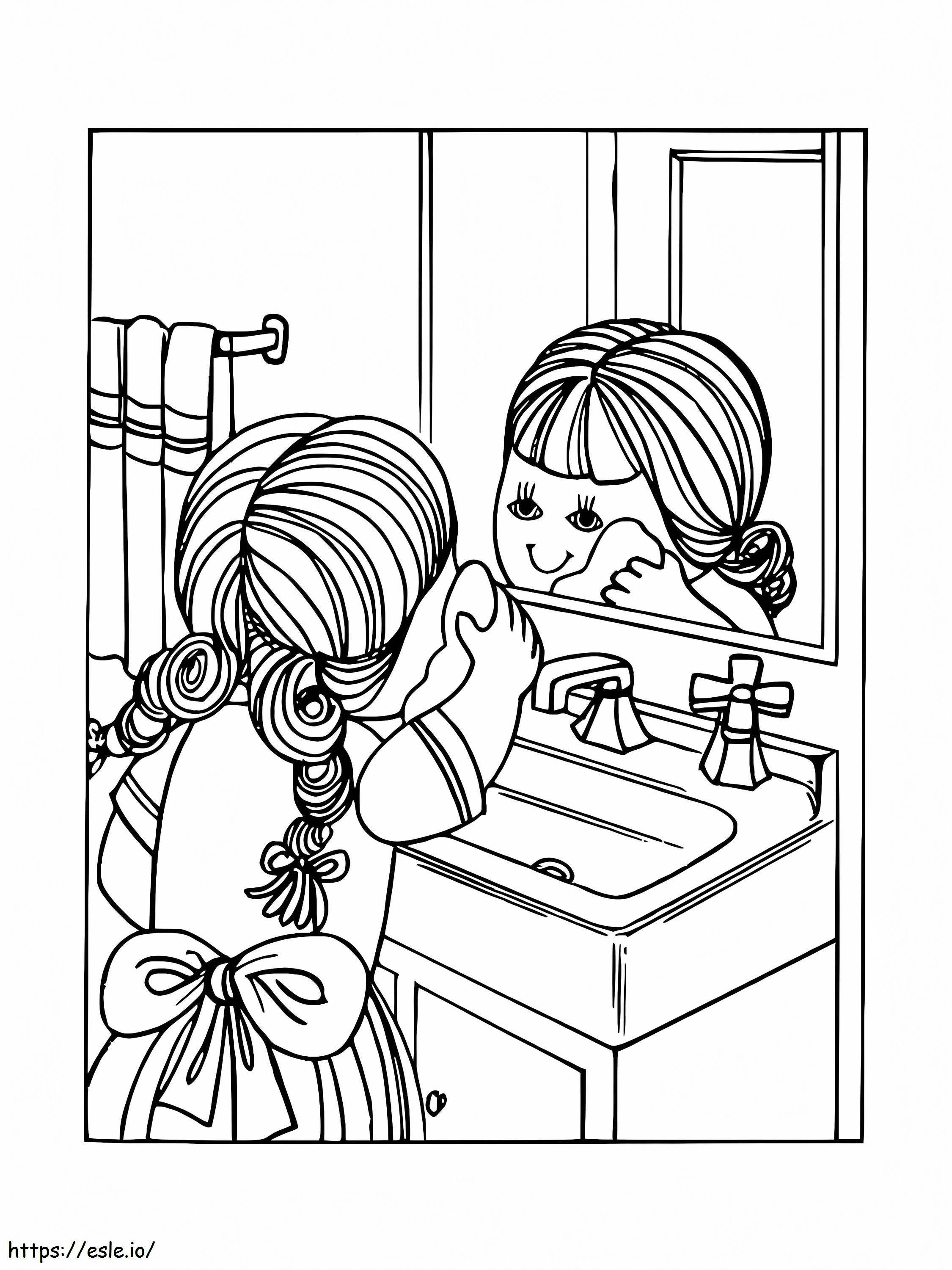 Print Good Hygiene coloring page