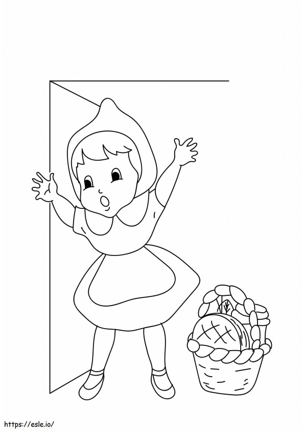 1526906986 Riding Hood 317 A4 coloring page