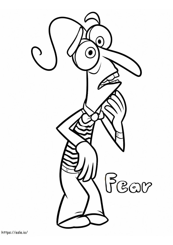 Fear From The Inside Out coloring page