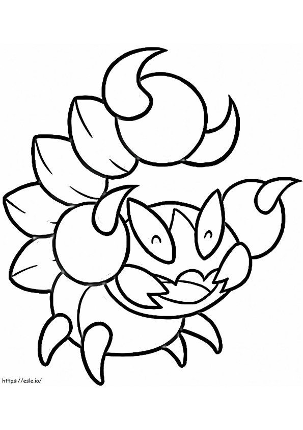 Shell Gen 4 Pokemon coloring page