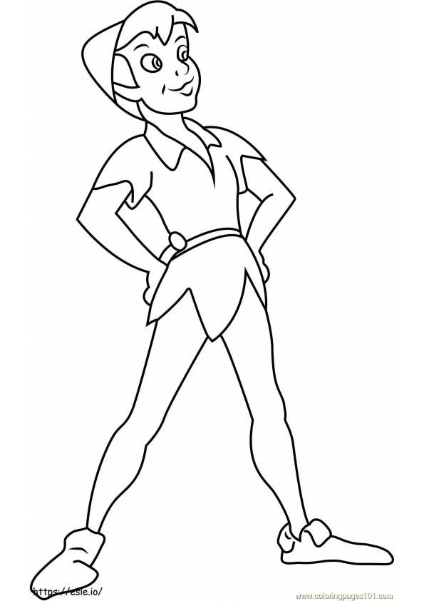 Peter Basic Bread coloring page