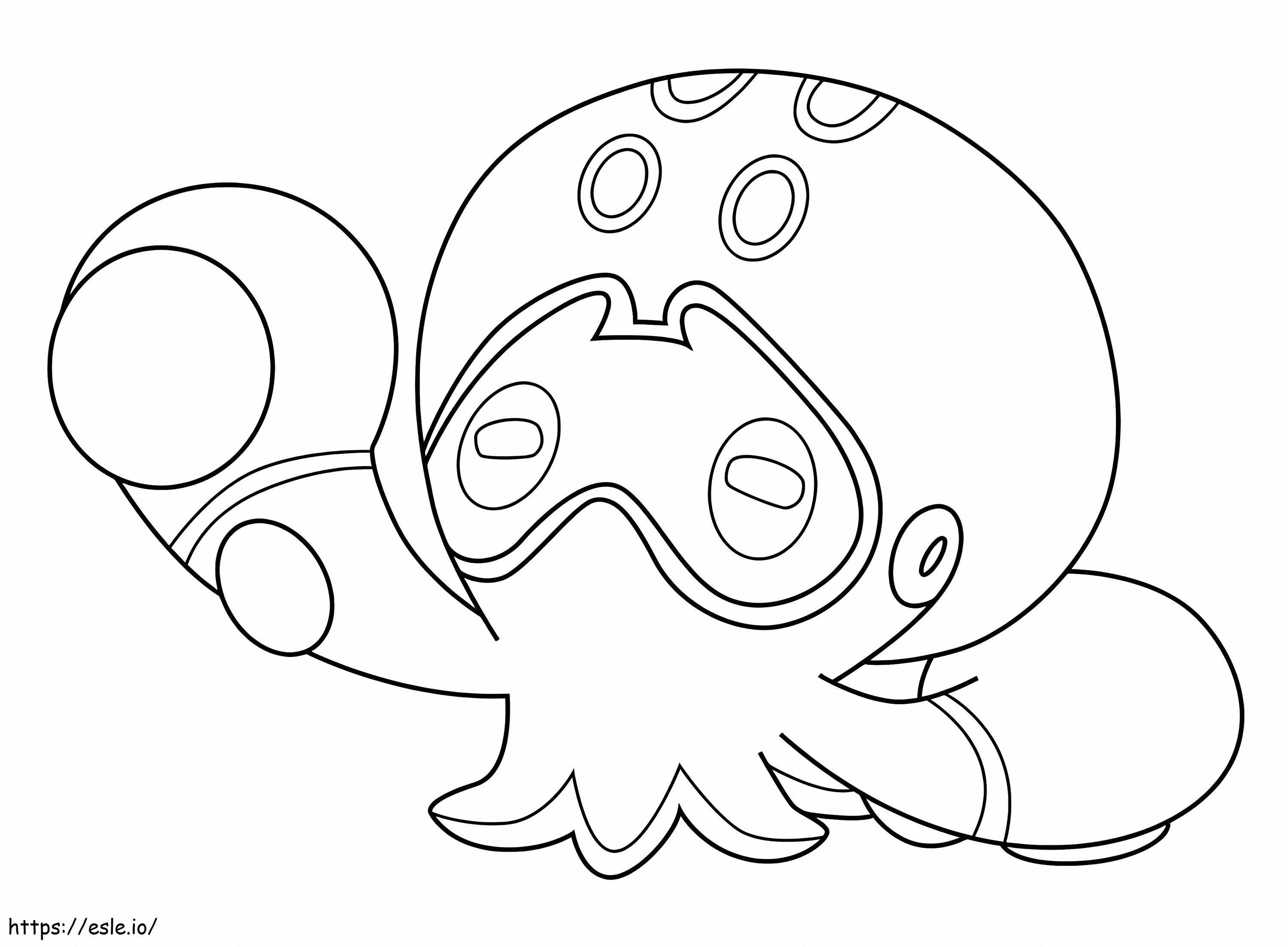 Coloriage Pokémon Clobbopus 2 à imprimer dessin