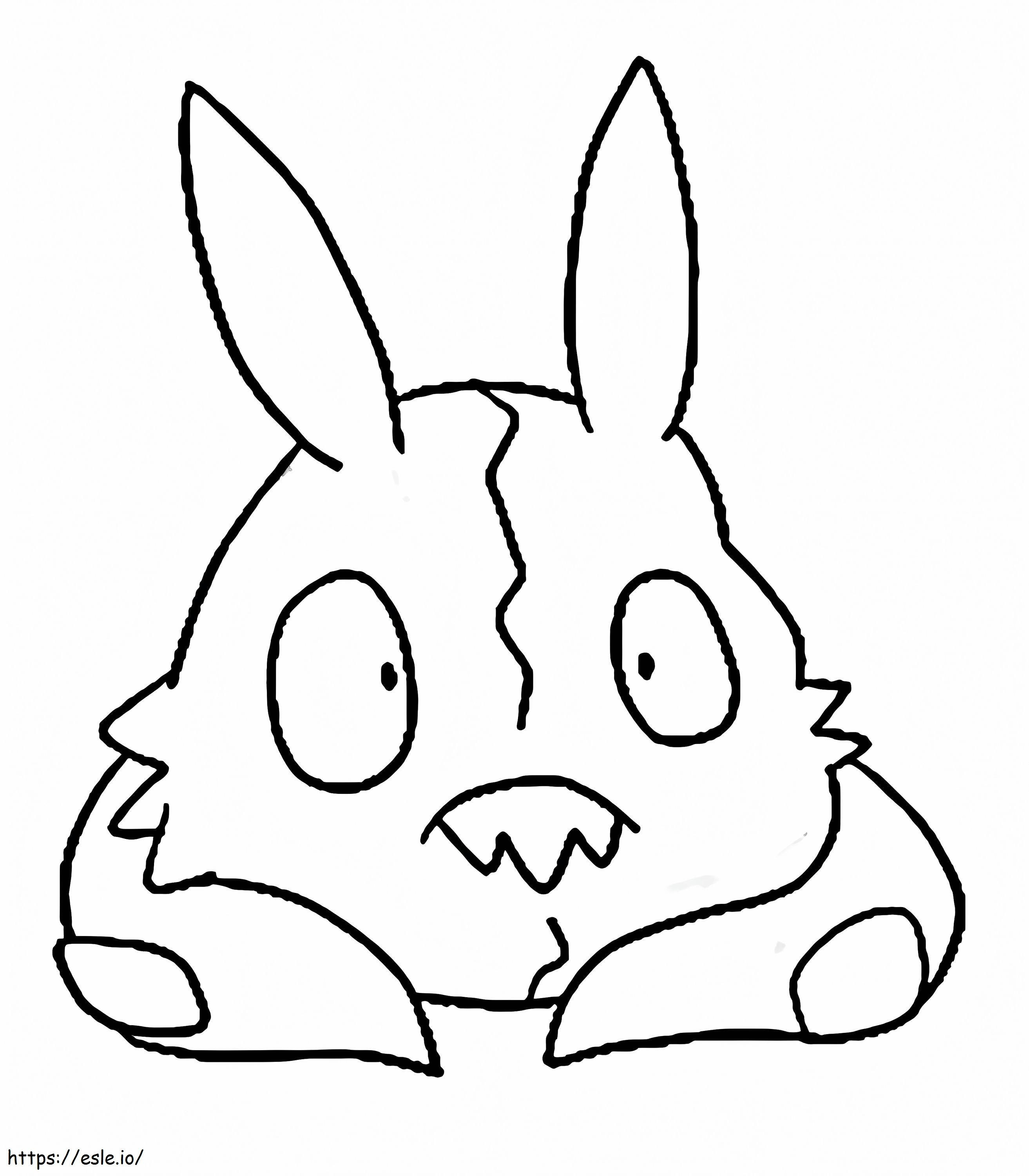 Coloriage Trubbish Pokémon 3 à imprimer dessin