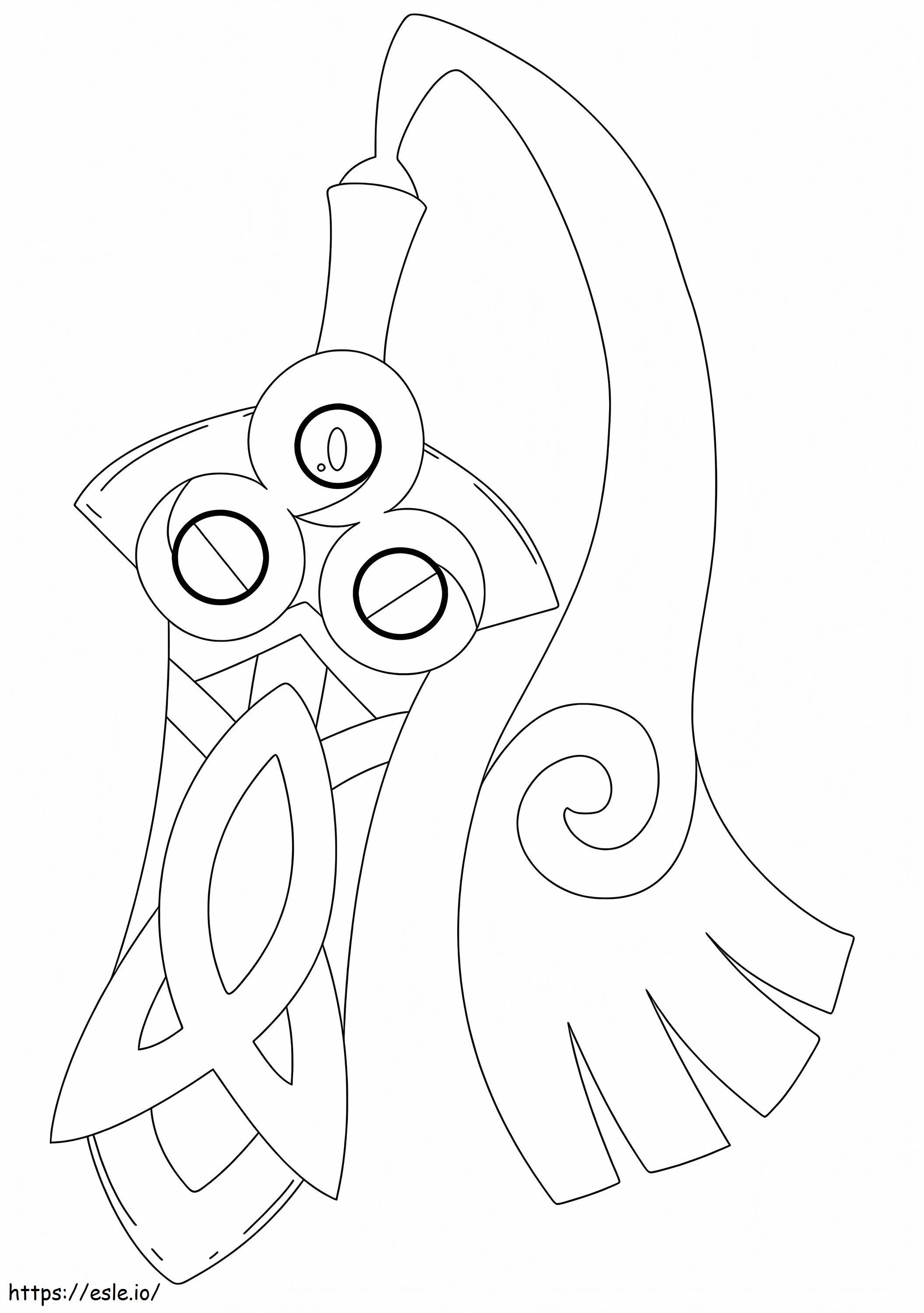 Honedge Pokemon Coloring Page
