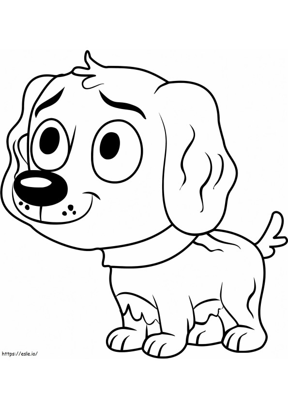 Vanilli From Pound Puppies coloring page
