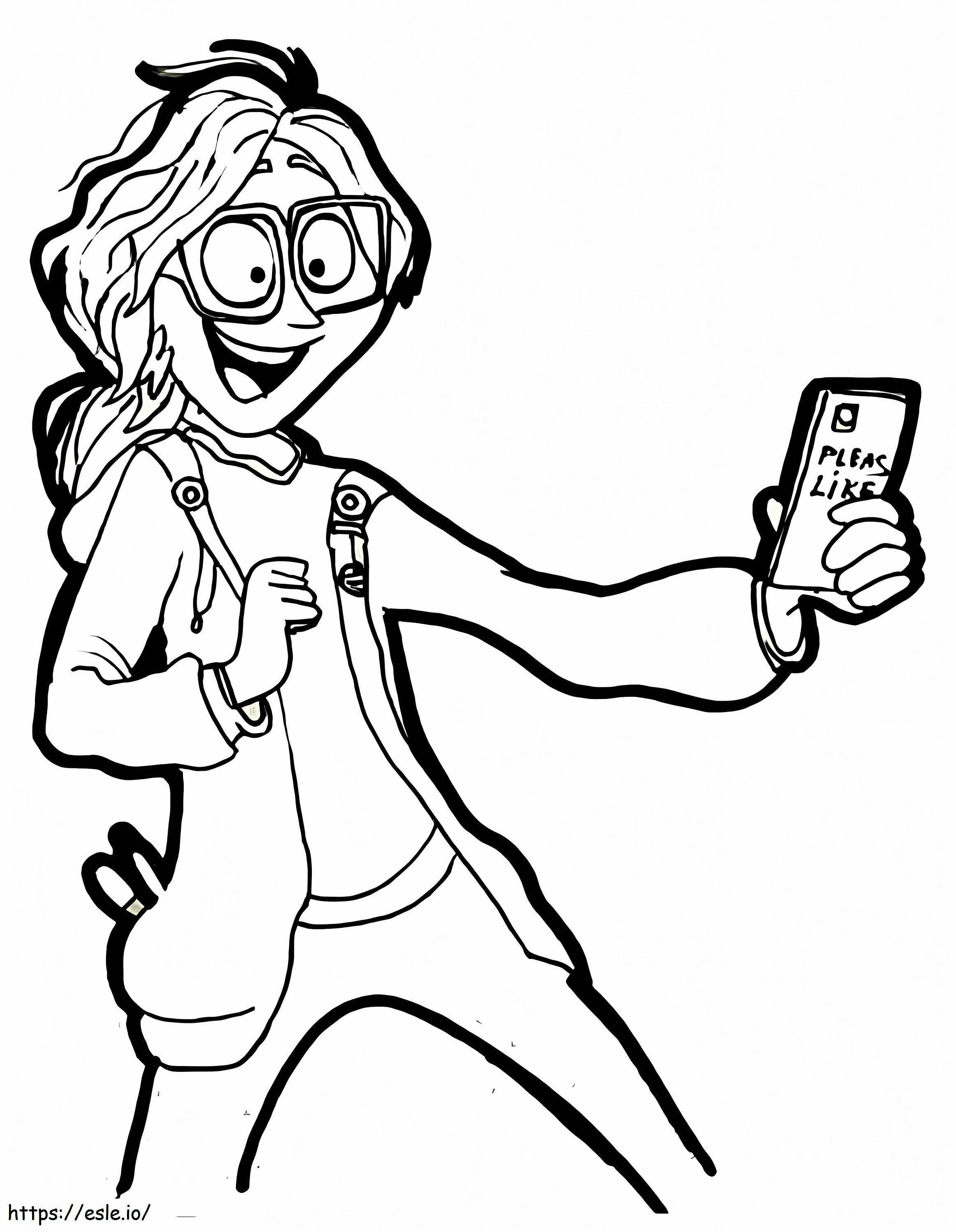 Katie Mitchell 1 coloring page