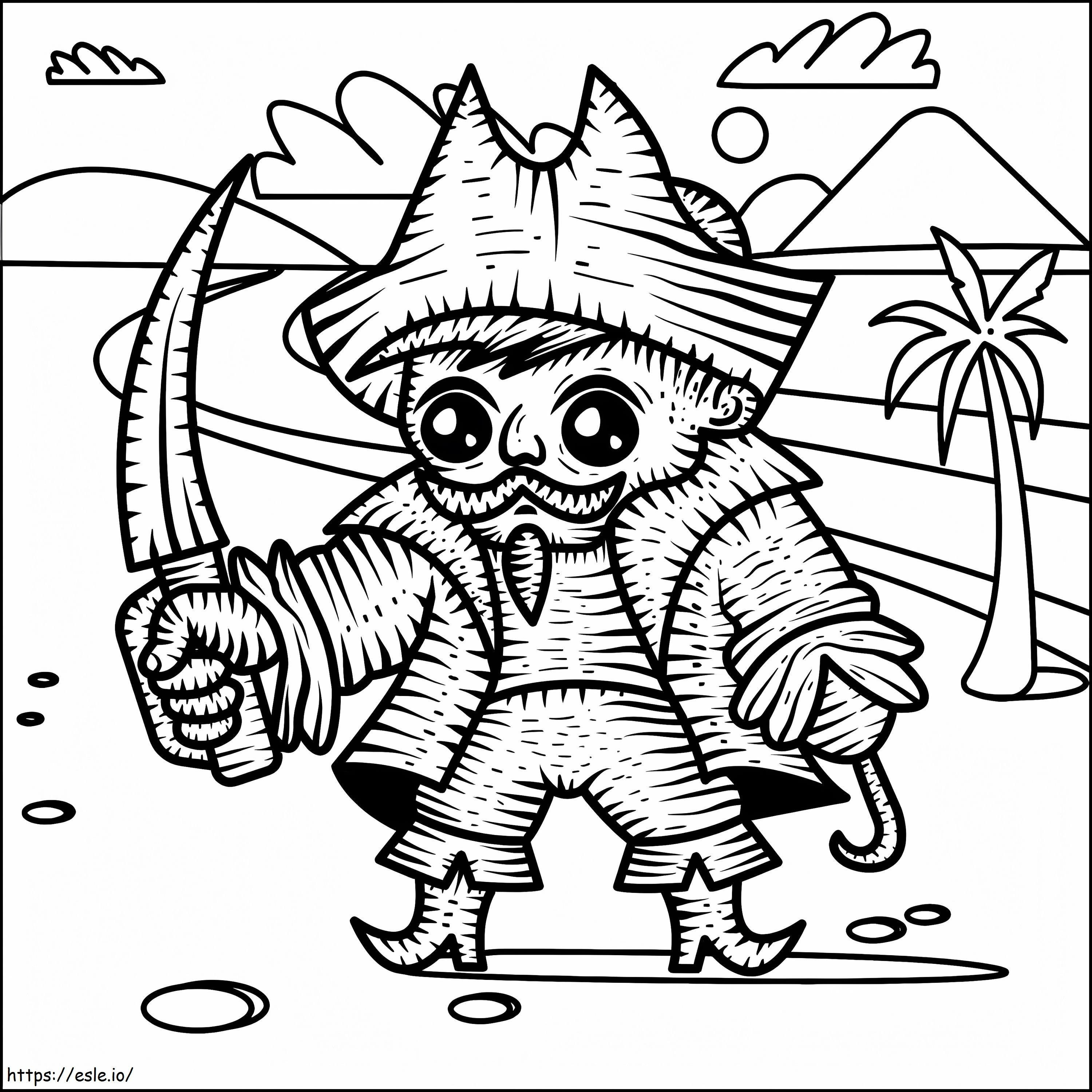 Pirate 3 coloring page