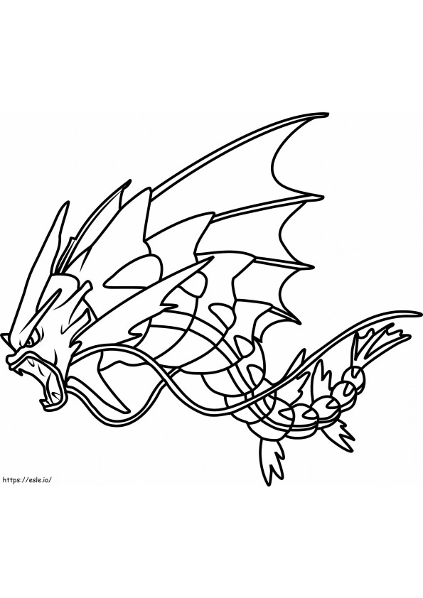Coloriage 1531106178 Méga Léviator Pokémon A4 E1663724091586 à imprimer dessin