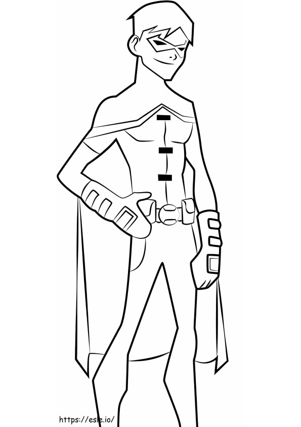 1532055144 Robin A4 coloring page