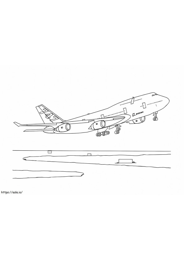 Coloriage Avion 9 à imprimer dessin
