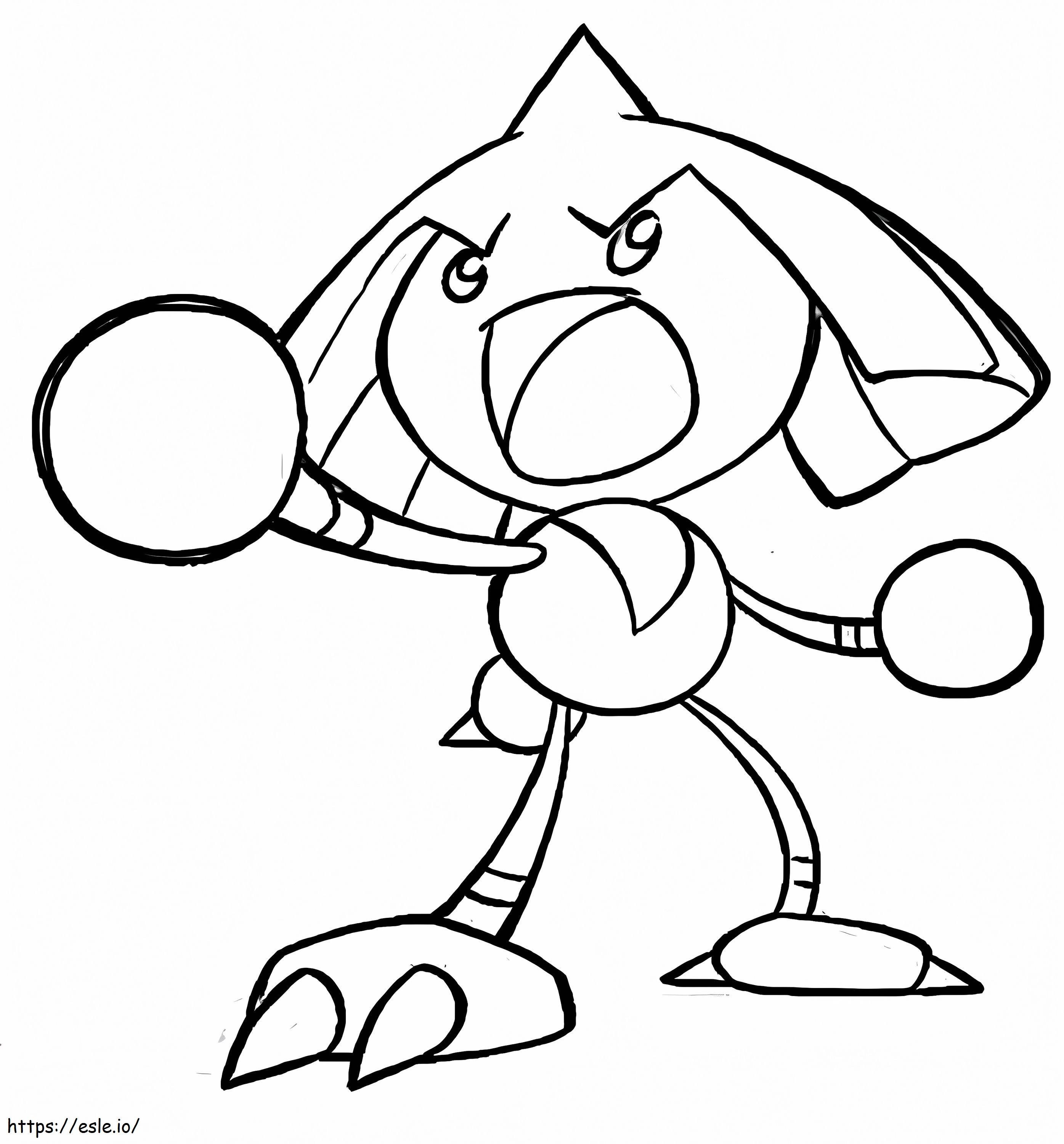 hitmontop 1 para colorear