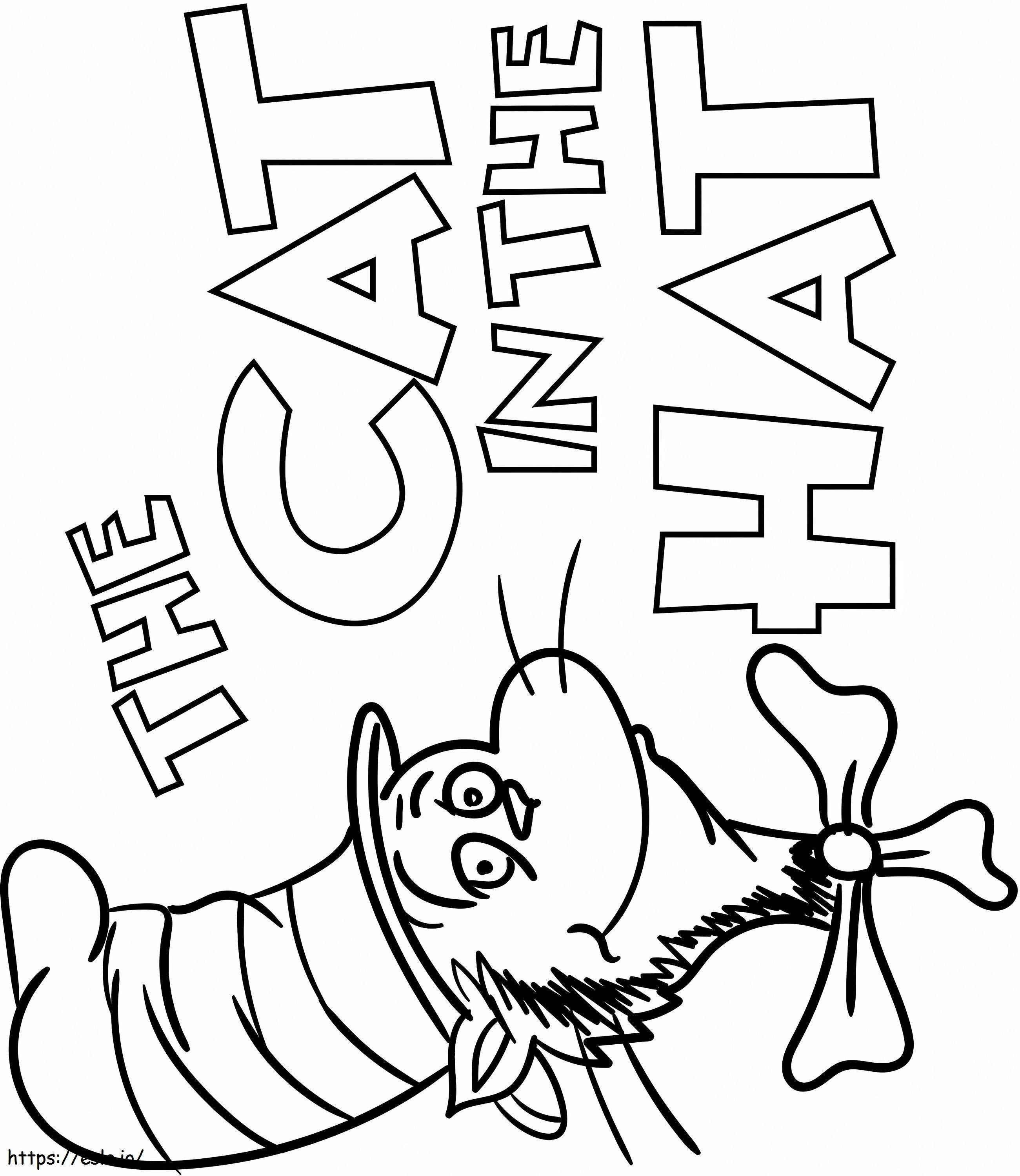 1567860746 The Cat In The Hat A4 coloring page