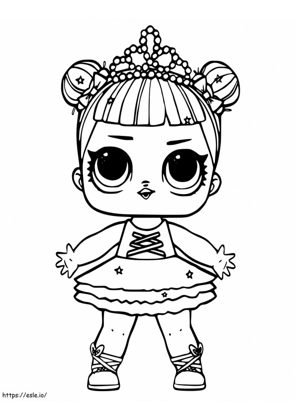 1572224196 Center Stage Lol Dolls coloring page