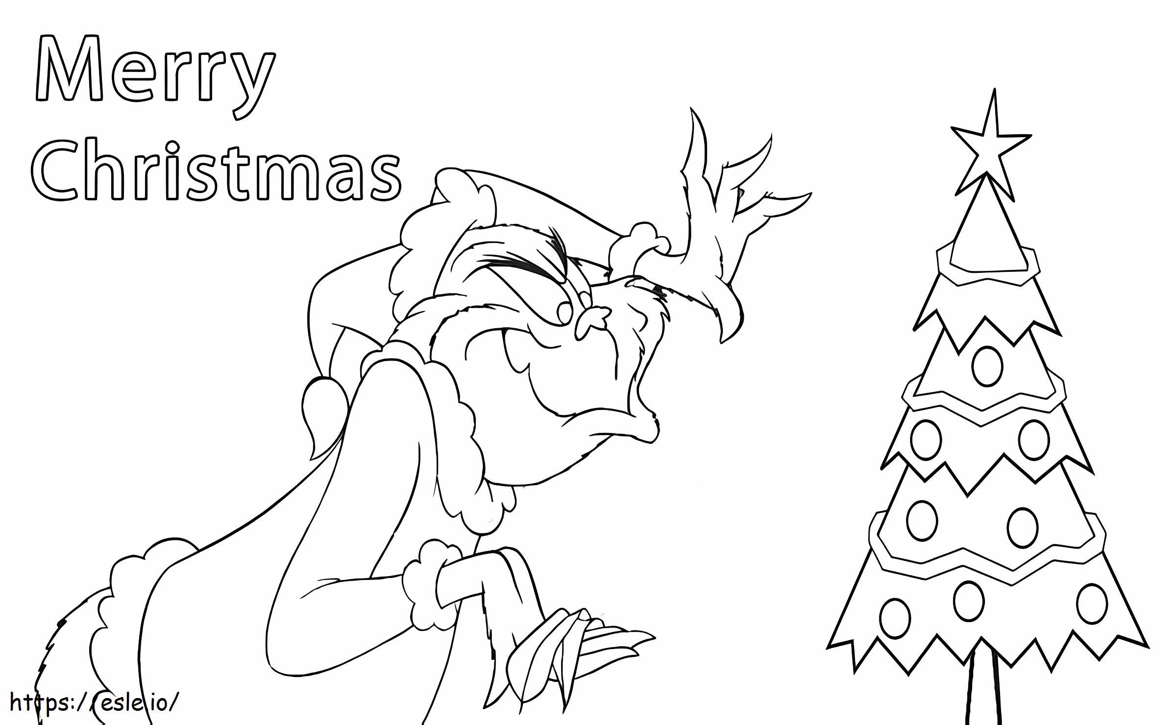 1571988445 Grinch Christmas coloring page