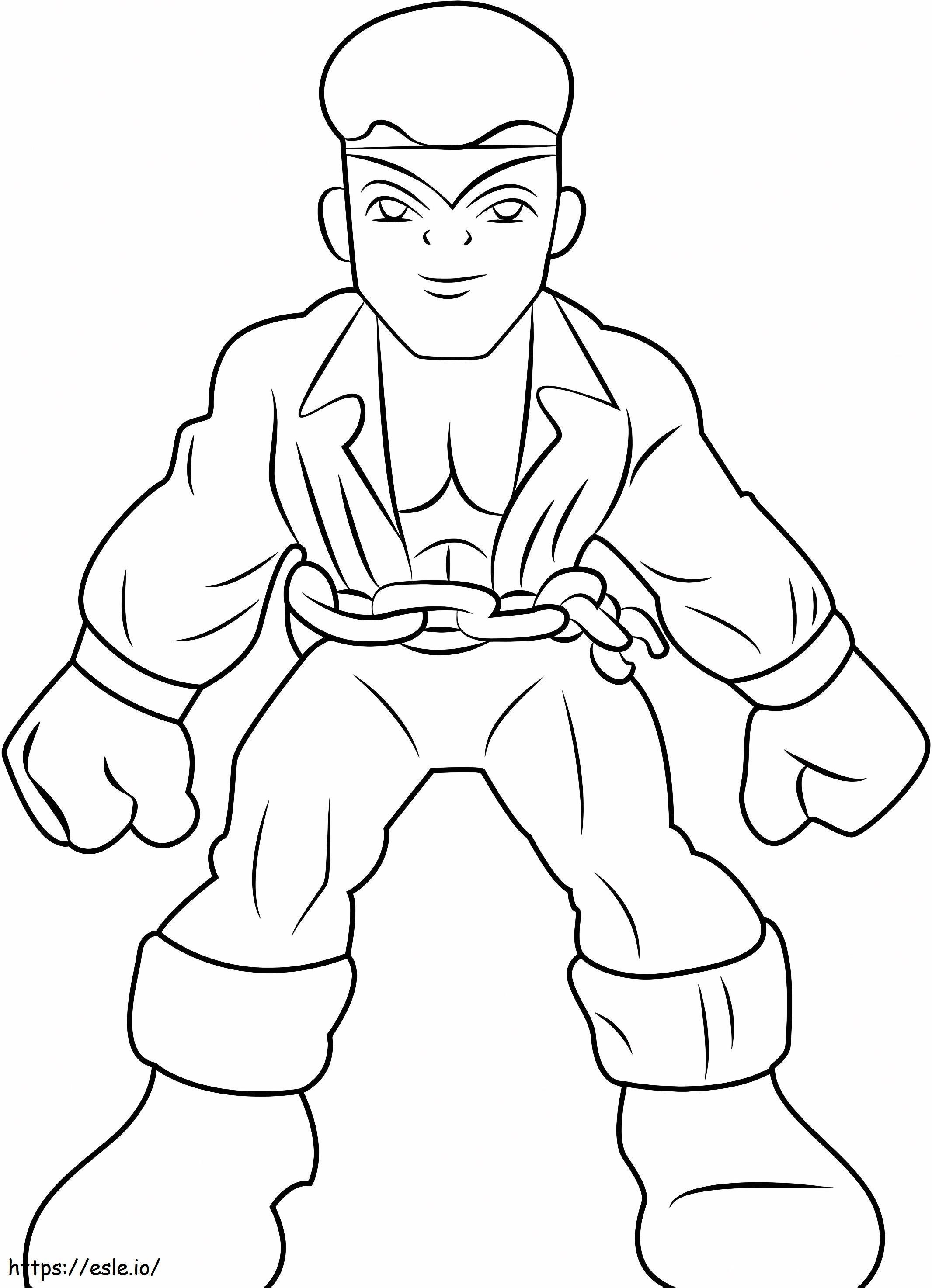 1532057234 Luke Cage Strong A4 coloring page