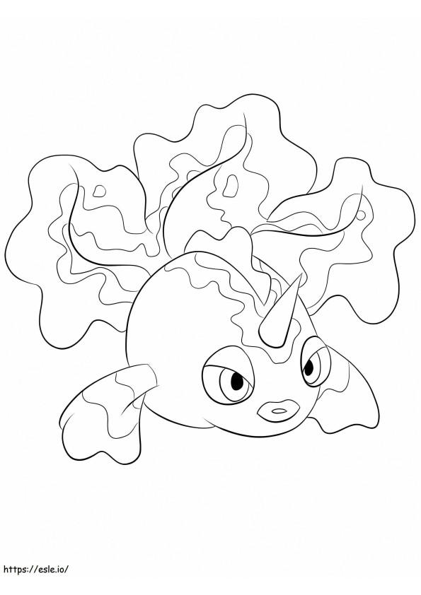 Coloriage Pokémon Doré à imprimer dessin