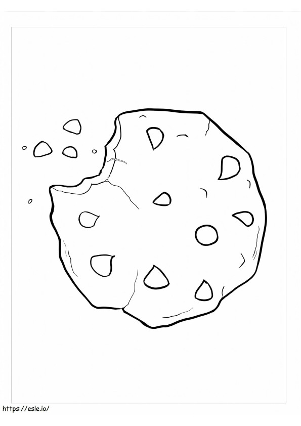 Normal Cookie coloring page