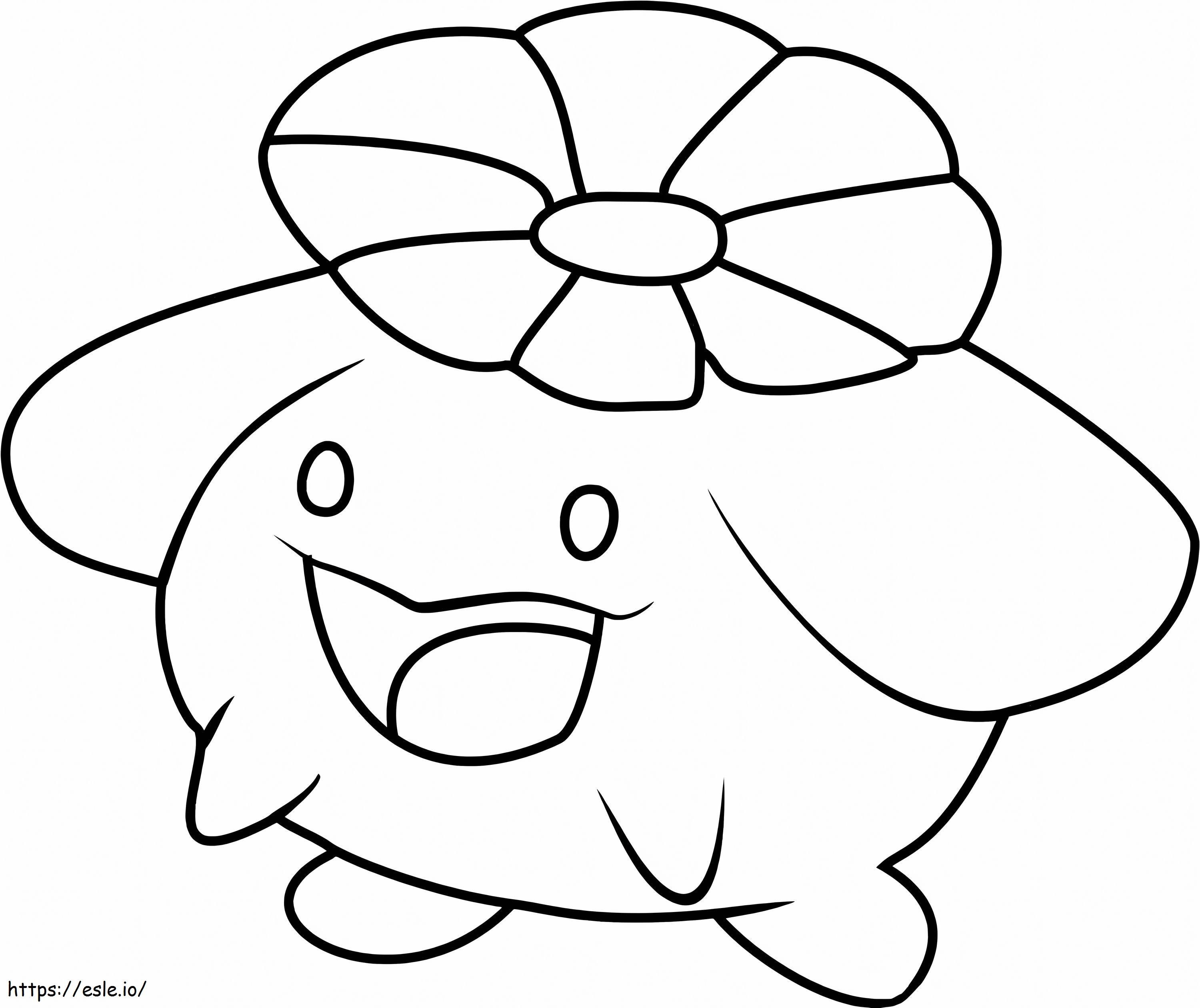 Skiploom A Pokemon coloring page