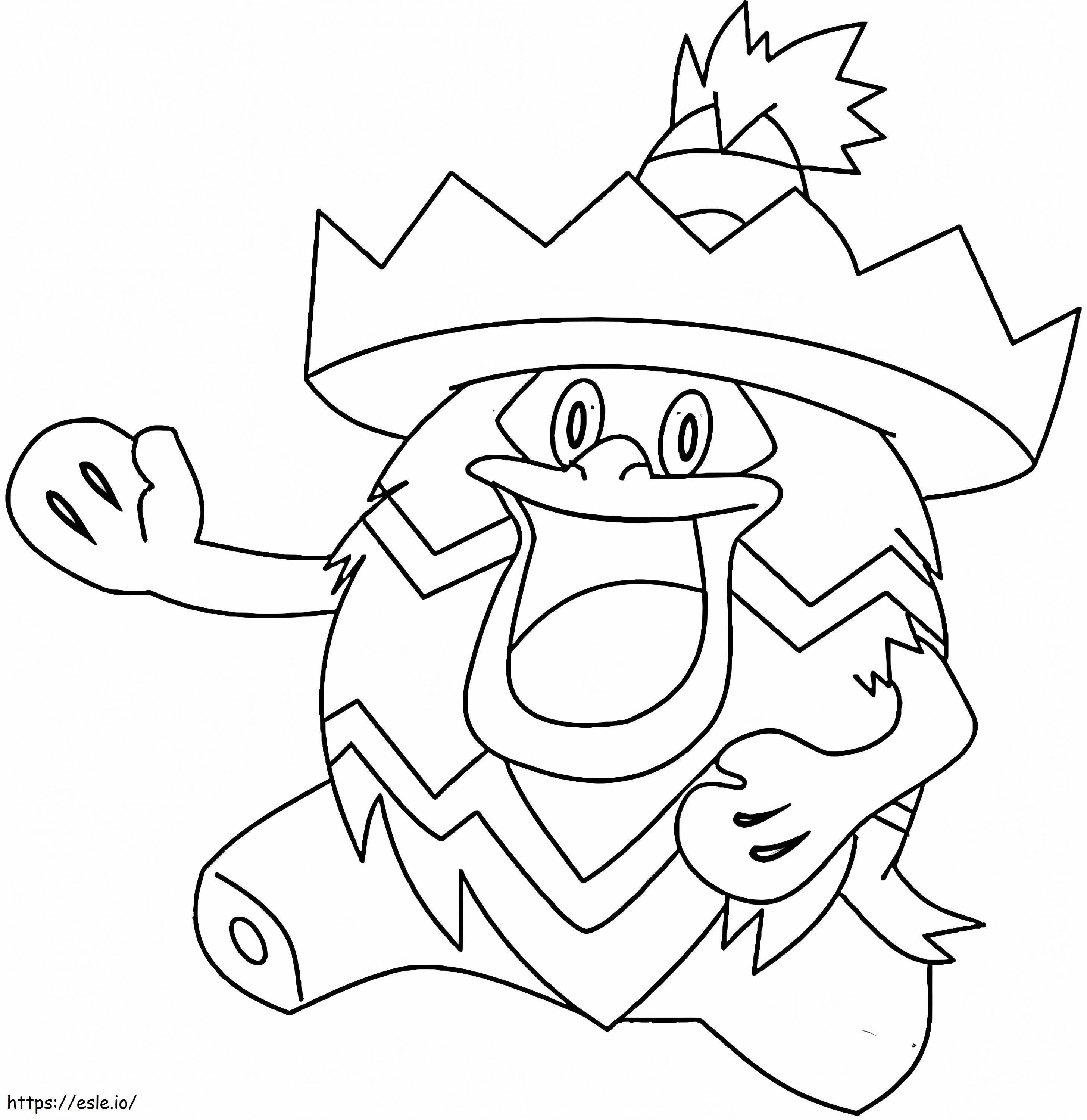 Ludicol yang lucu Gambar Mewarnai