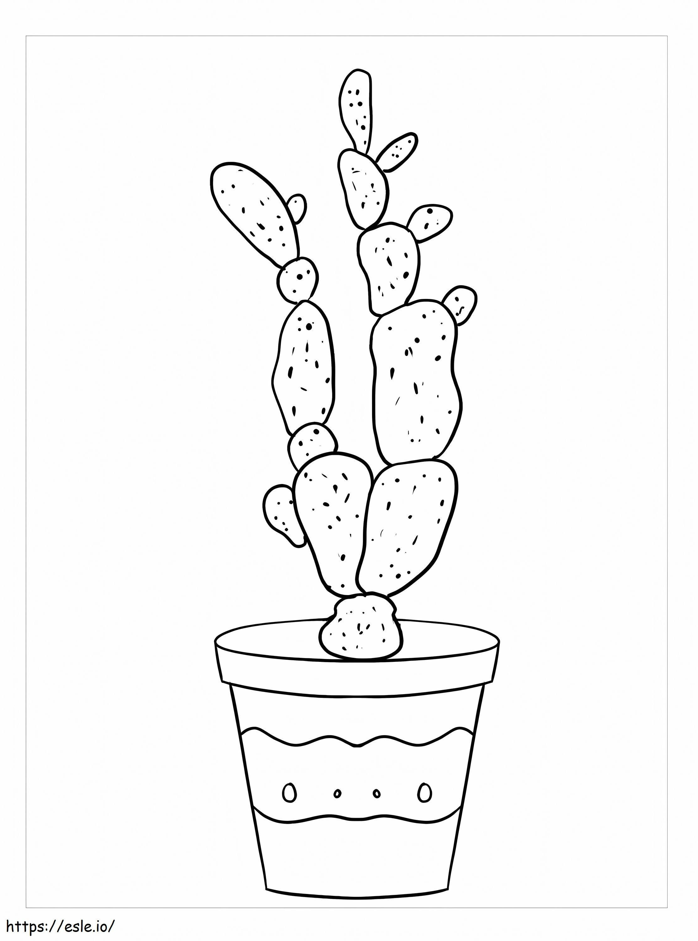 Lady's Finger Cactus värityskuva