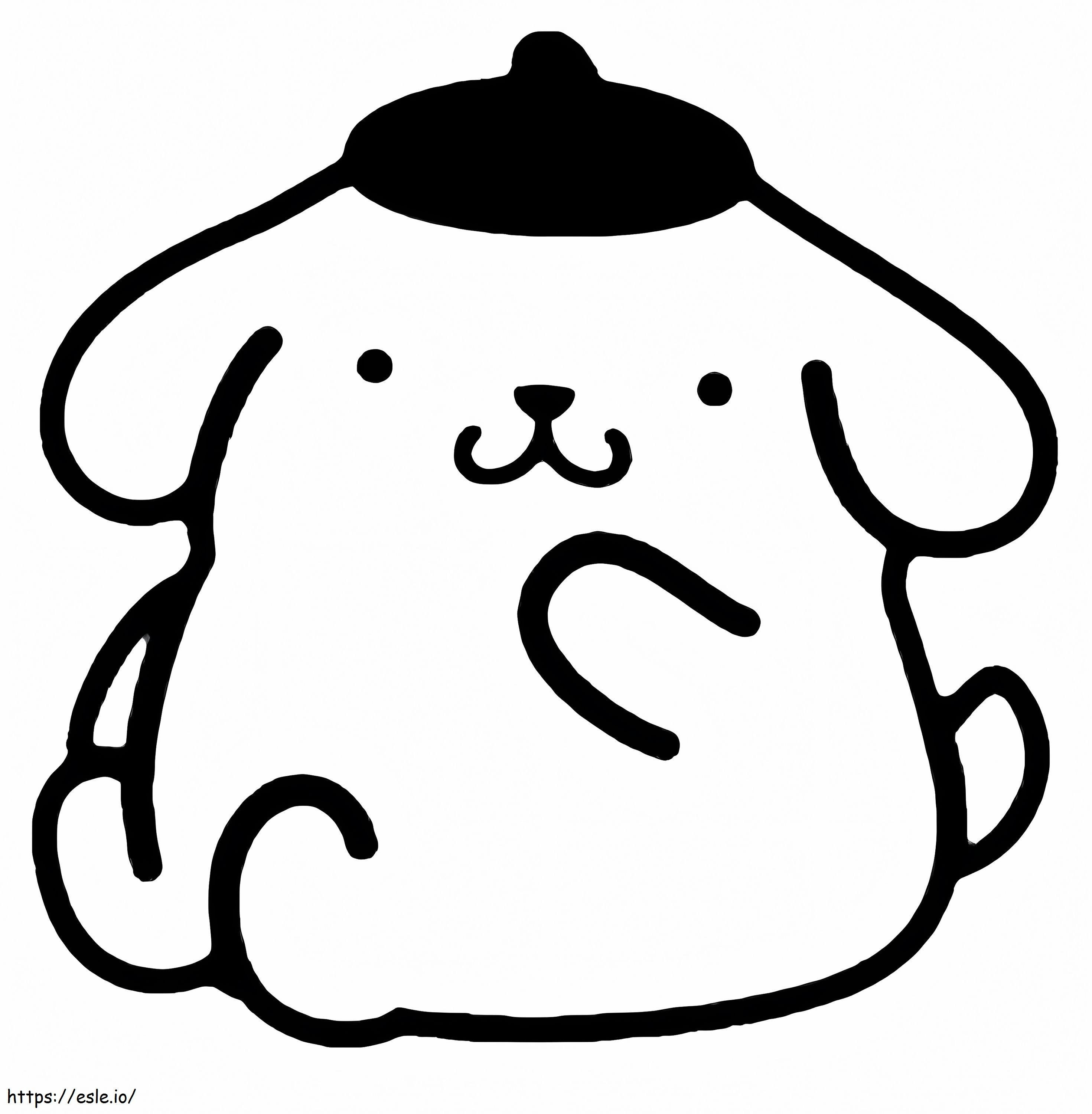 Pompompurin For Kid coloring page