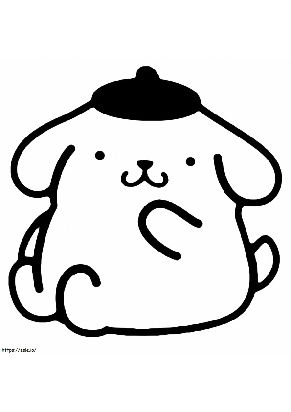 Pompompurin For Kid coloring page