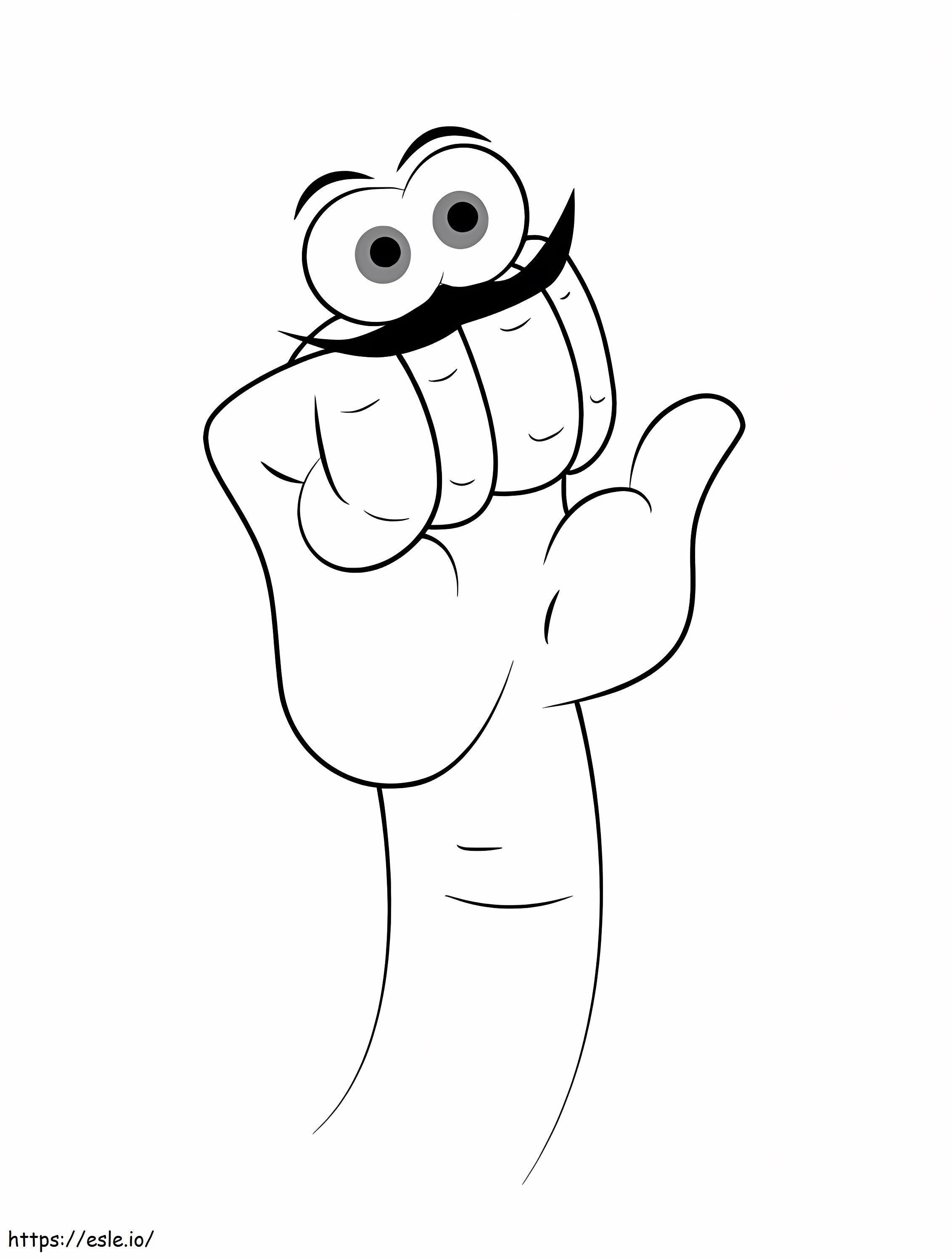 Grampu Coloring Pages - Free Oobi Coloring Pages Printables