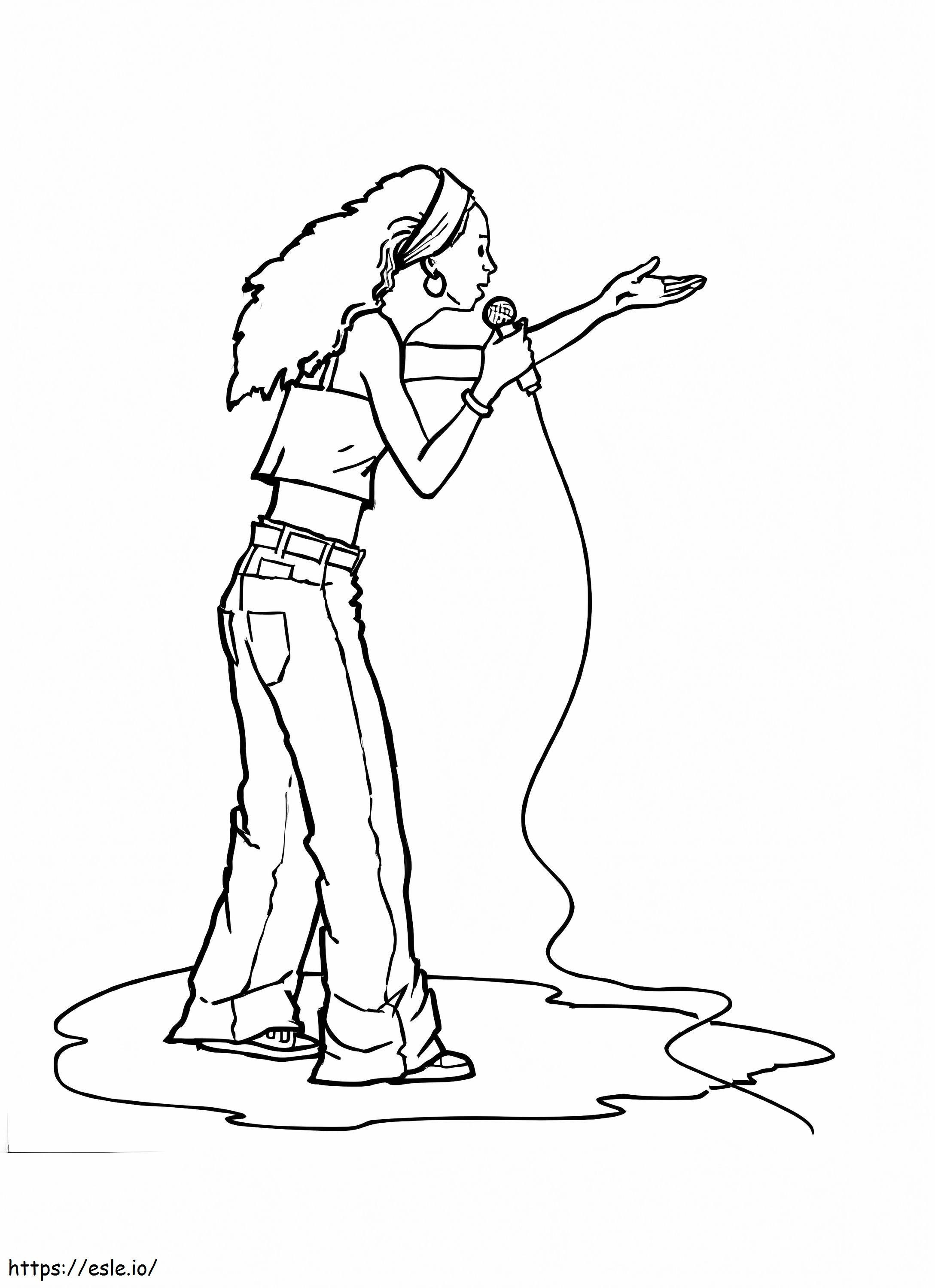 Singer 2 coloring page