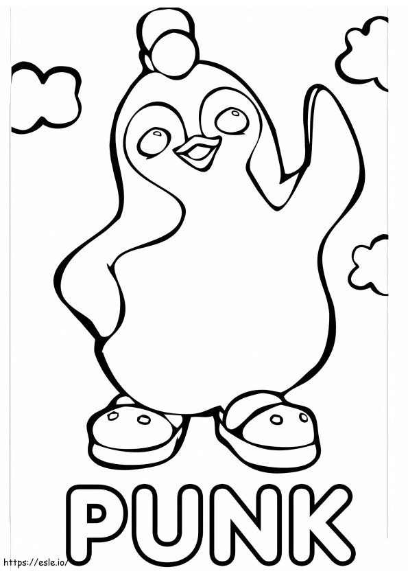 Punk Your Body coloring page