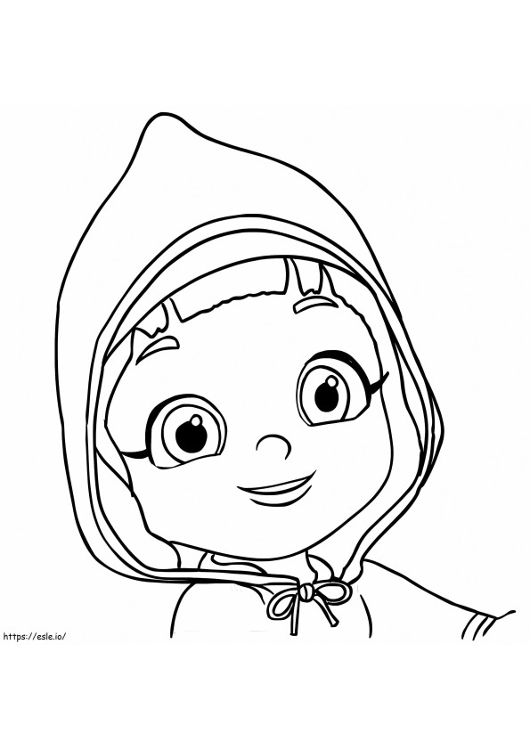 Happy Rainbow Ruby coloring page