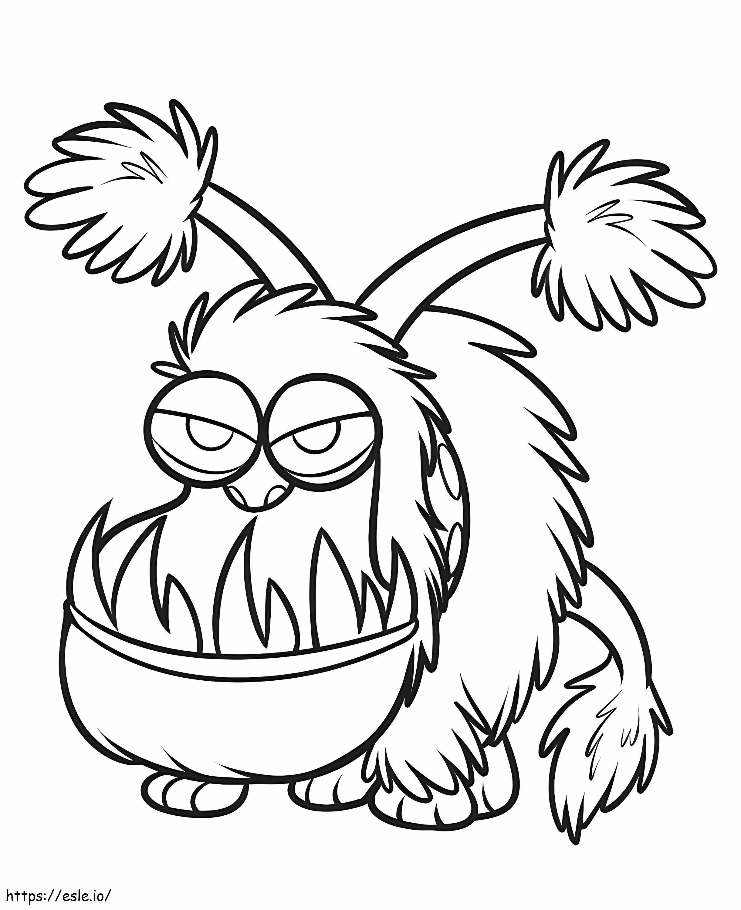 Despicable Monster coloring page