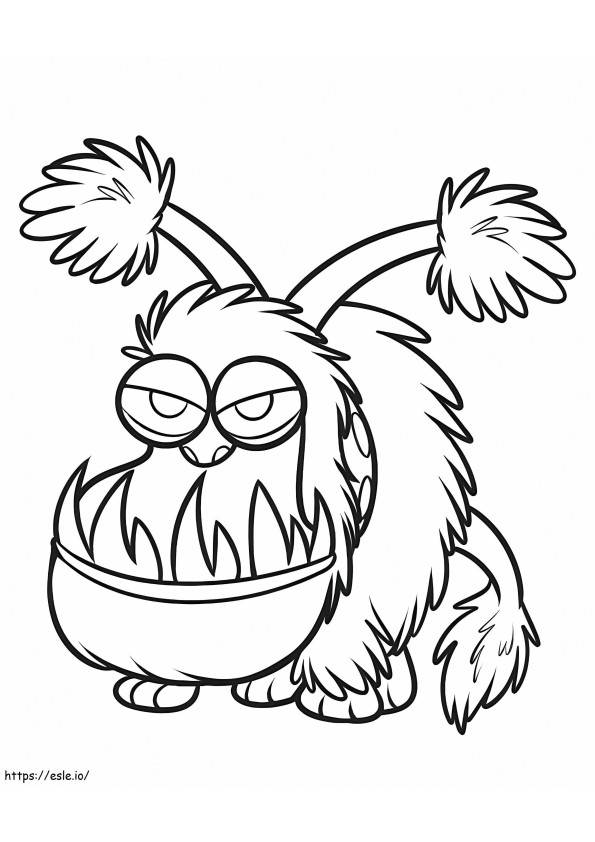 Despicable Monster coloring page