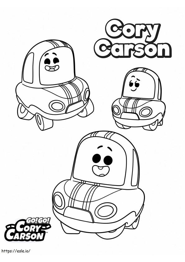 Cory Carson coloring page